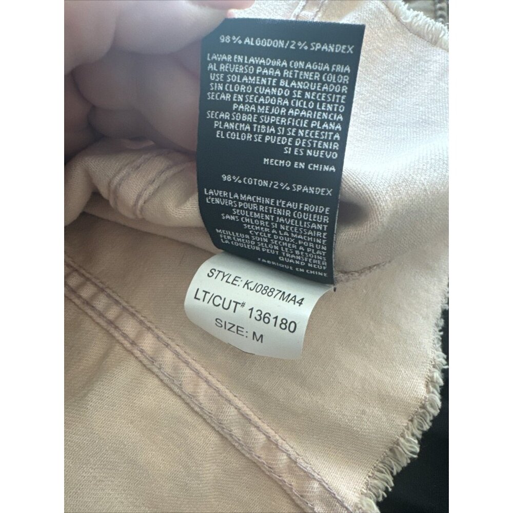 Kut from the Kloth Pink Leopard Jean Jacket - Picture 9 of 16
